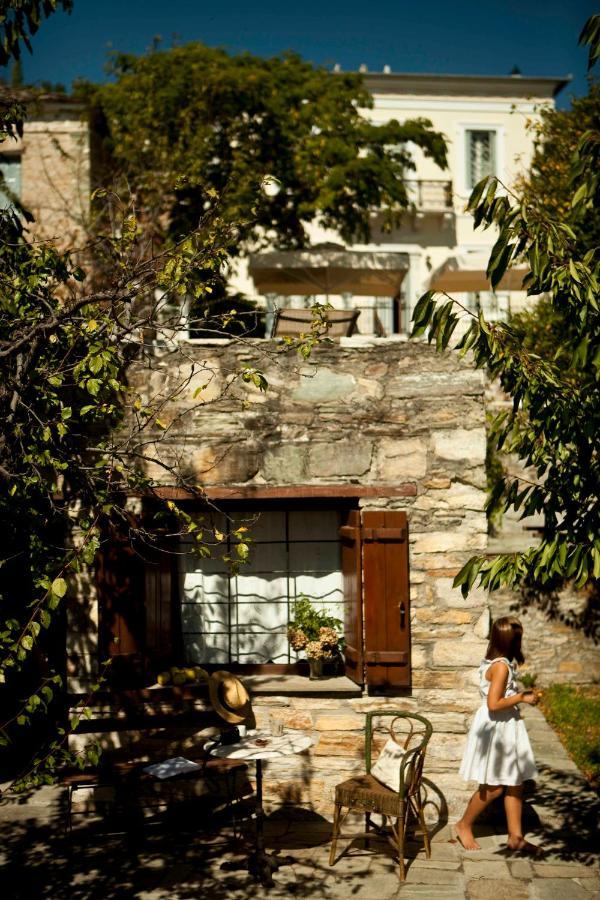 Archontiko Stathopoulou Hotel Агиос Георгиос Нилиас Екстериор снимка